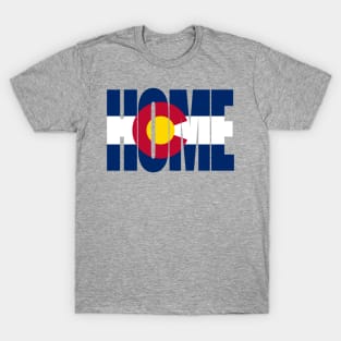 Colorado Home - State Flag T-Shirt
